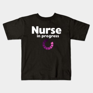 Nurse in Progress Kids T-Shirt